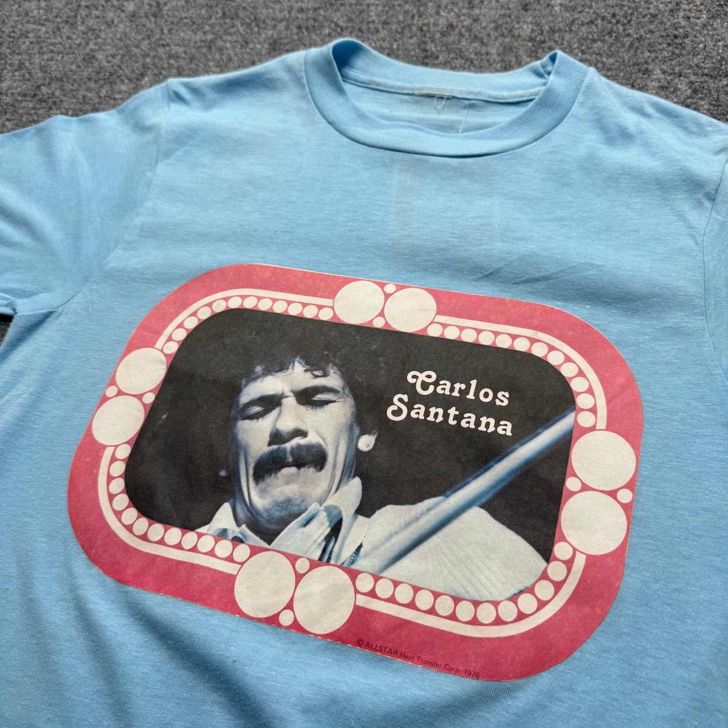 (M) 1976 Carlos Santana Tee