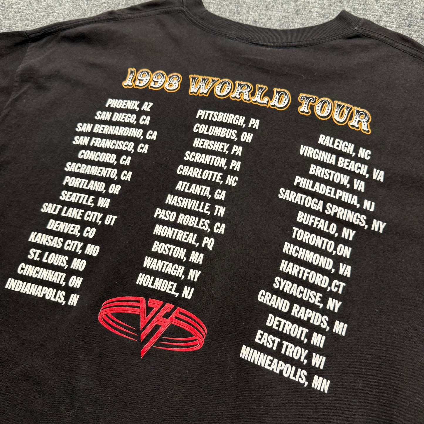 (XL) 1998 Val Halen Tour Tee