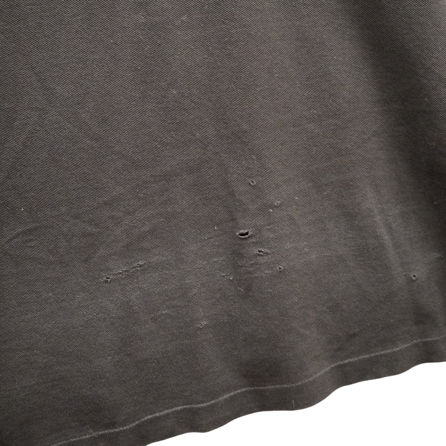 White on Black Polo (XL)