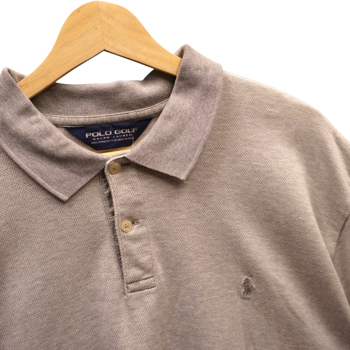 Grey on Grey Polo Golf (XL)