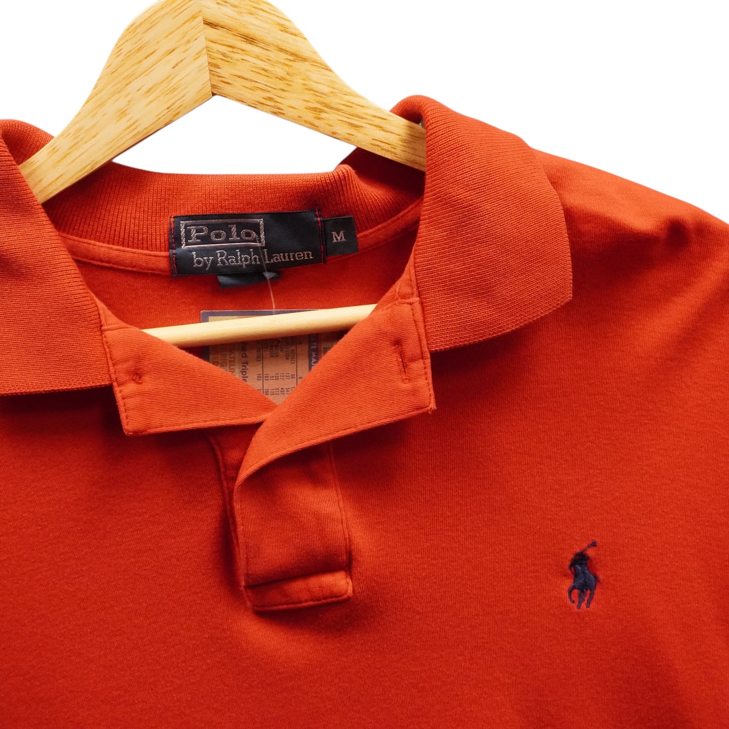 Navy on Red Polo (M)