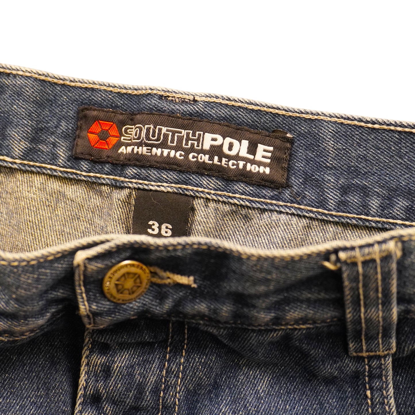 Y2K Baggy Southpole Jeans (36x32)