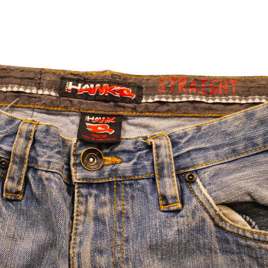 Y2K Hawk Jeans (34x40)