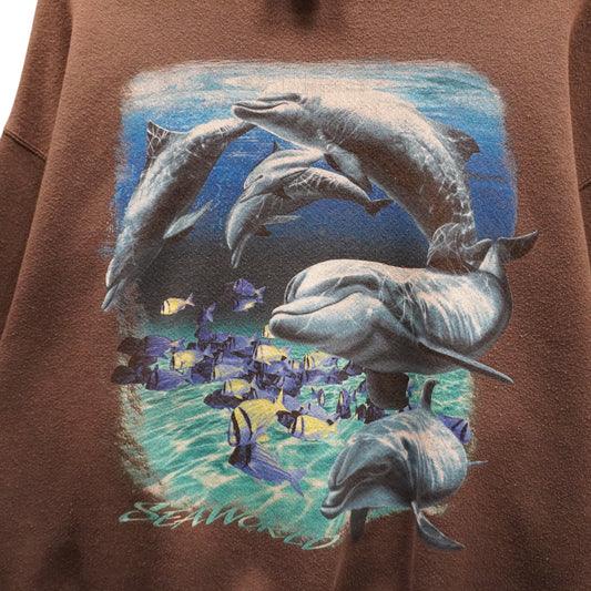 90s Dolphin Crewneck (L)