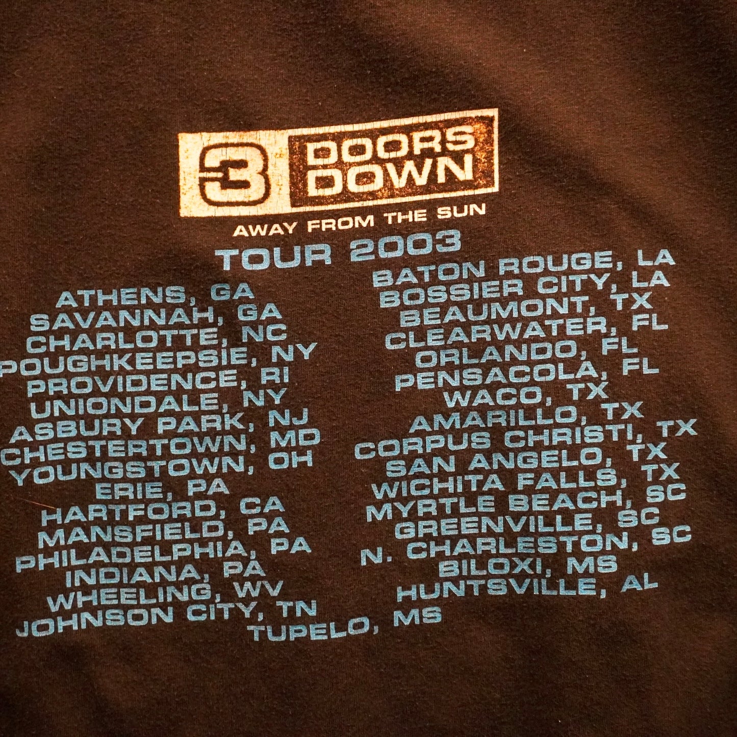 2003 3 Doors Down Tour Tee (L)