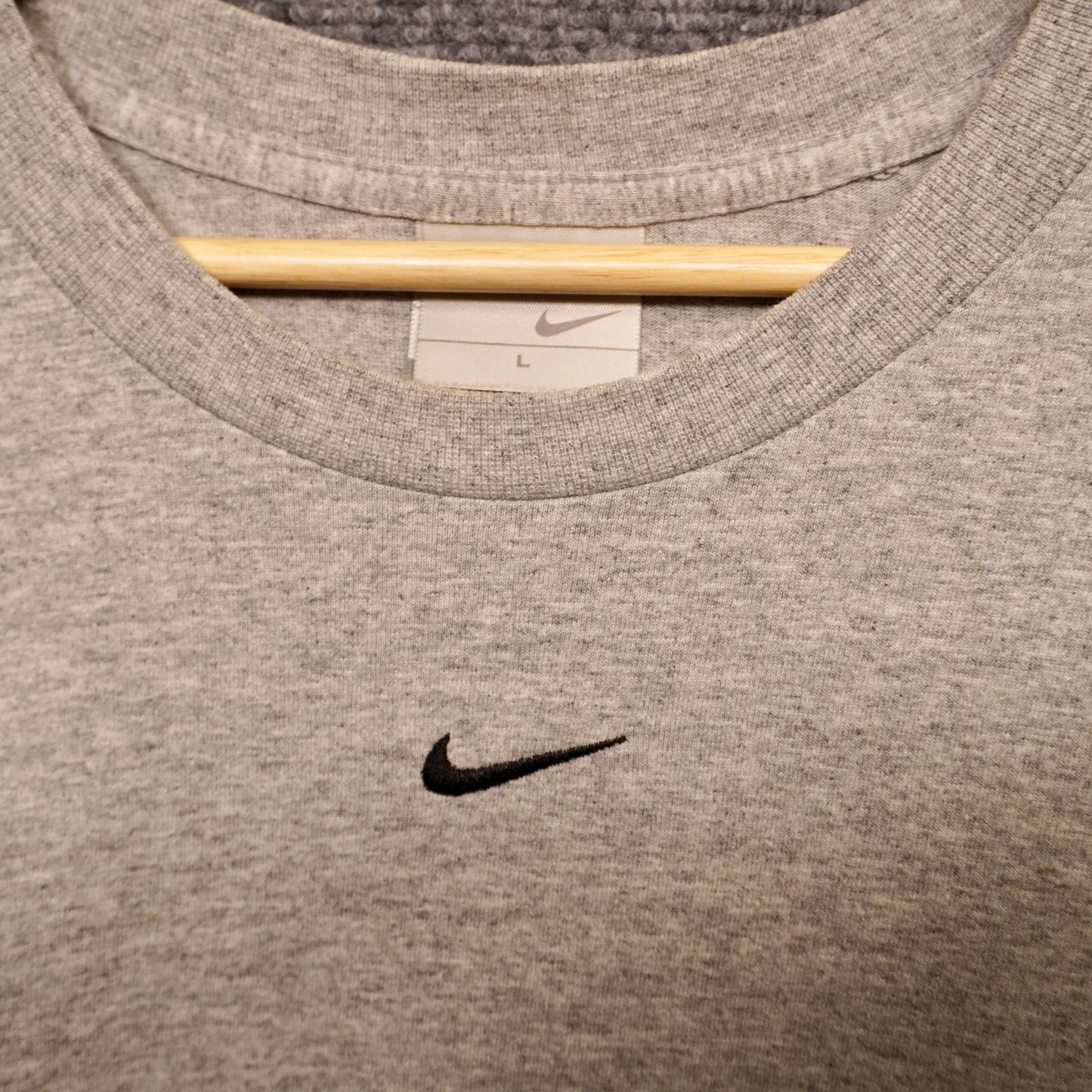 2000s Center Check Nike Tee (L)