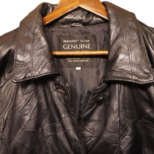 Vintage Maxam Leather Jacket (2XL)