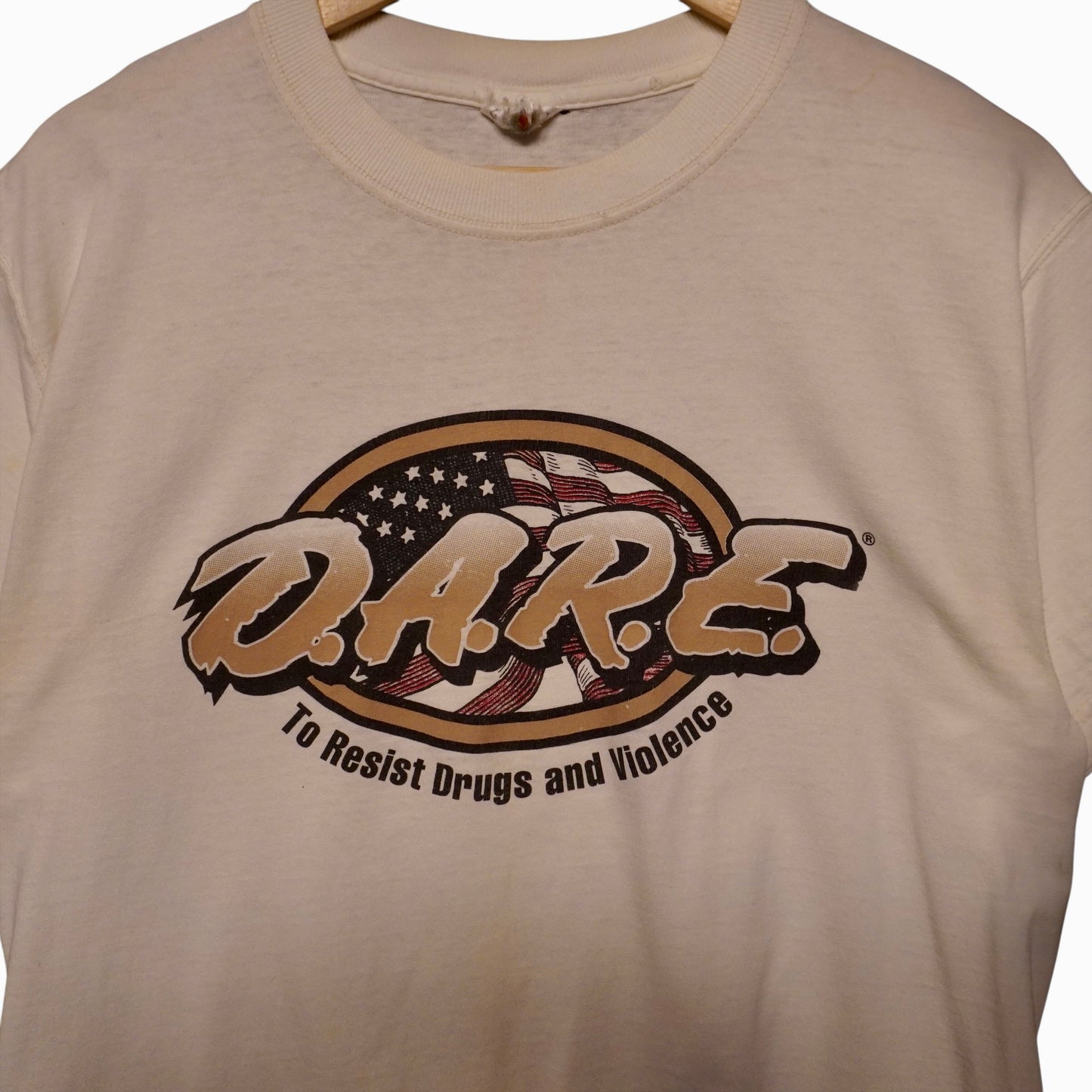 Vintage DARE Flag Tee 9 (M)