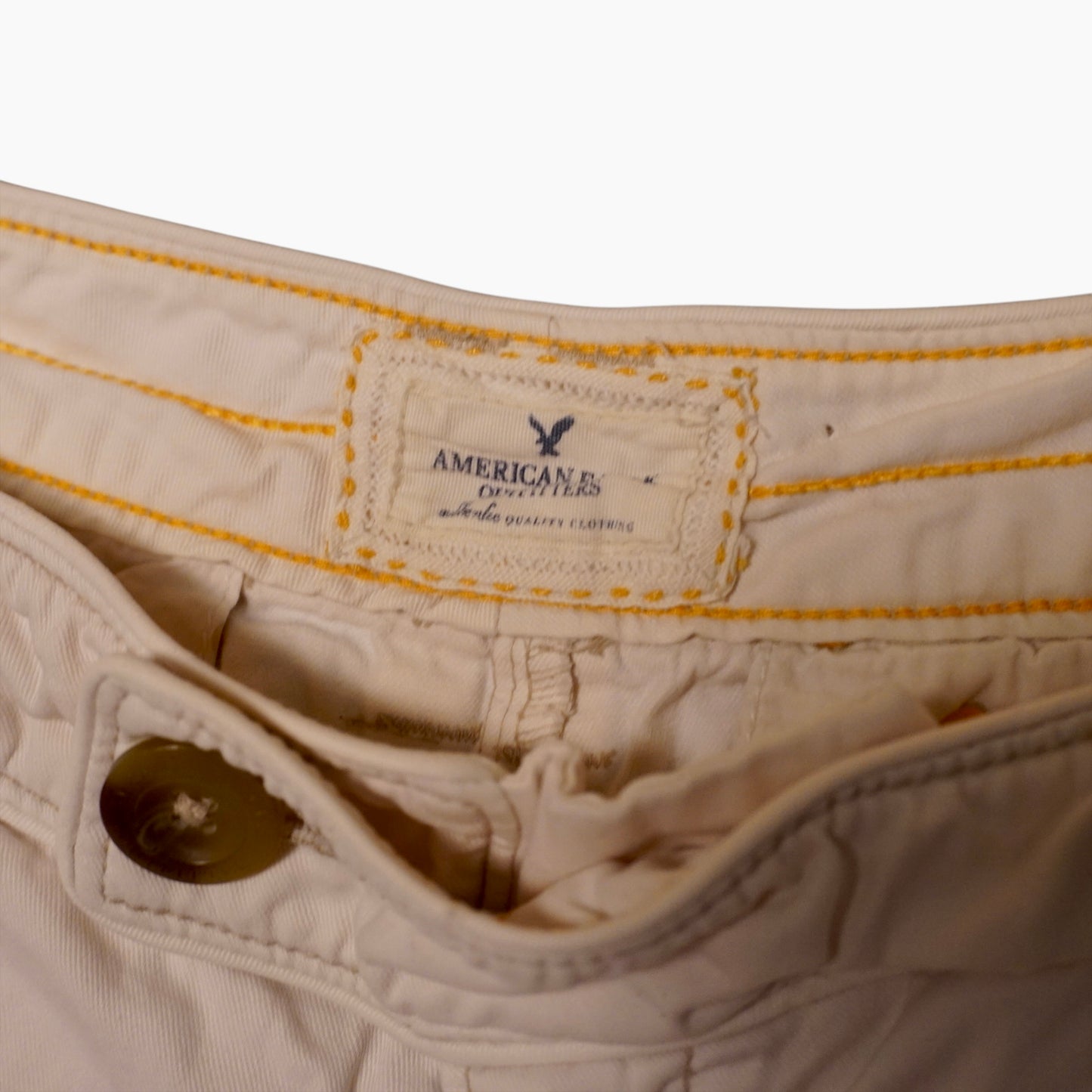 Y2K American Eagle Micro Shorts (Size 2)