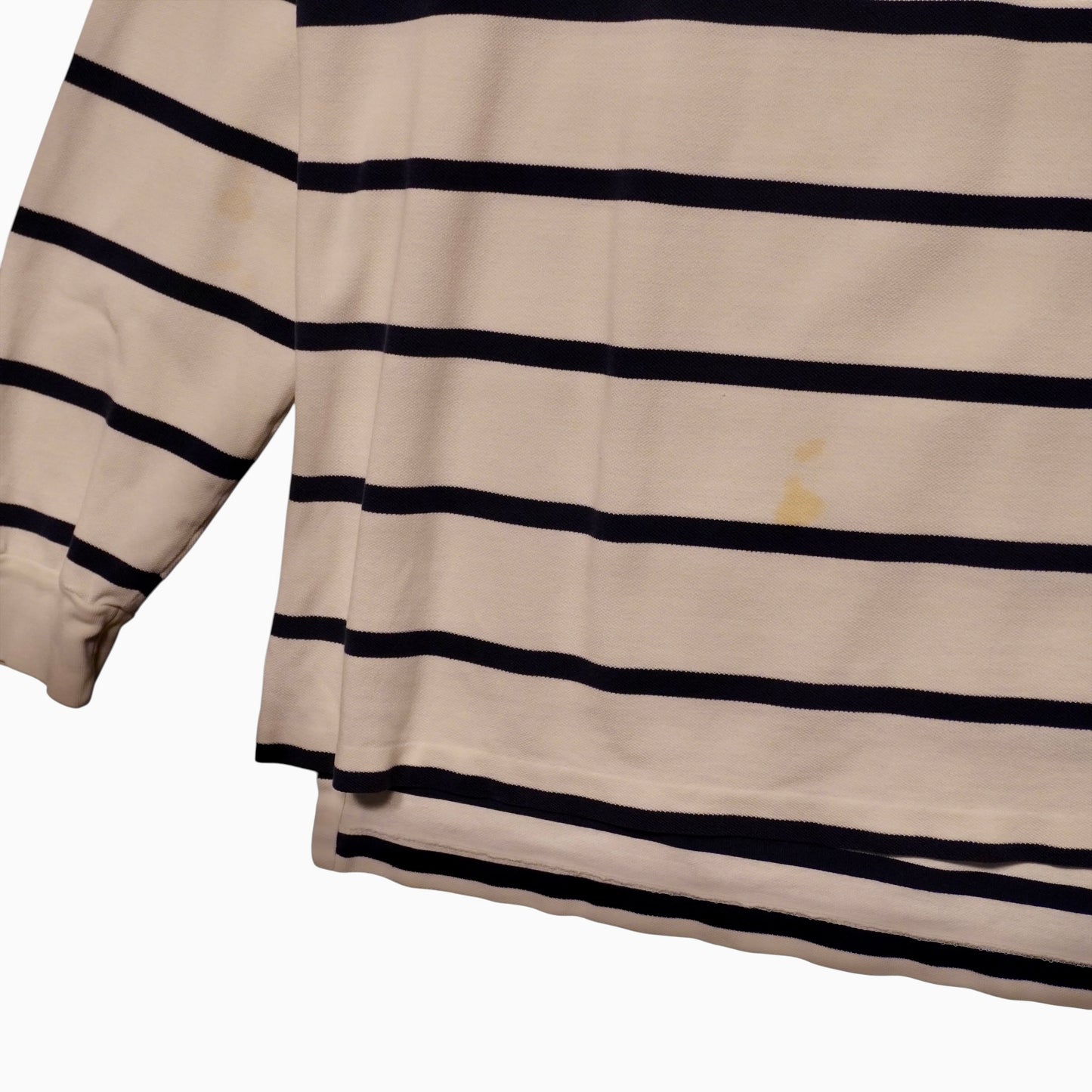 Maroon on Stripe Polo Rugby (XL)