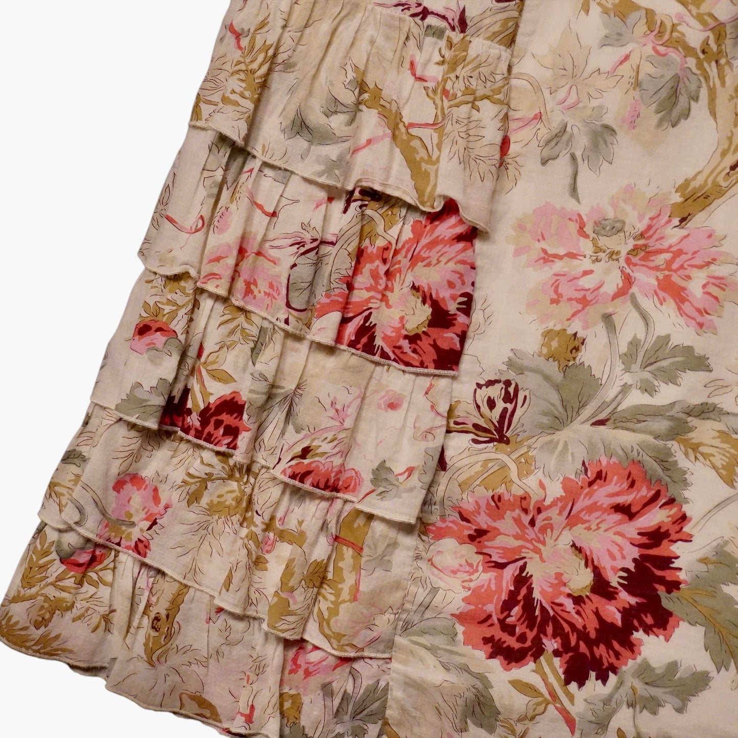 Vintage Jill Floral Longskirt (W26)
