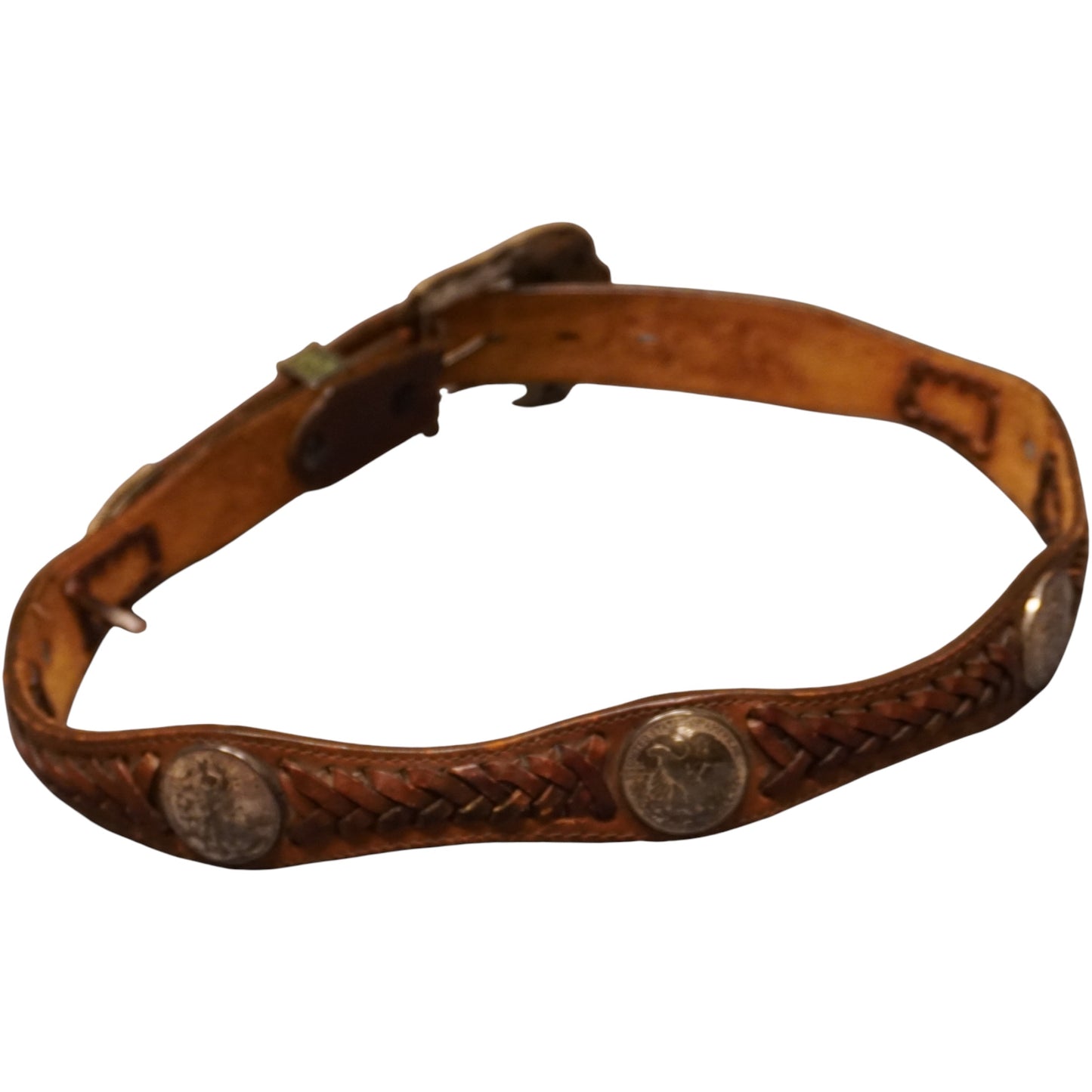 Vintage Western Half Dollar Belt (29"-33")
