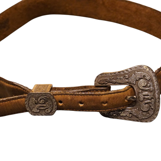 Vintage Western Crest Belt (24"-27")