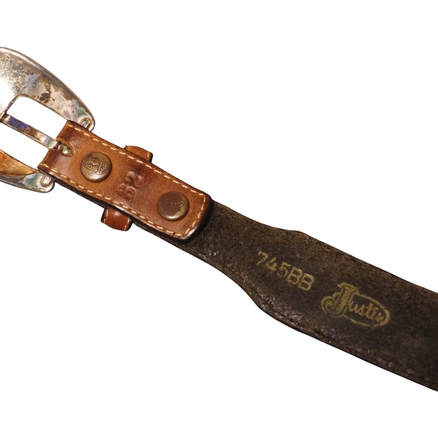 Vintage Justin Western Belt (30"-33")