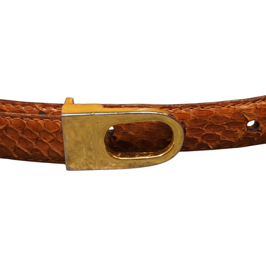 Snake Skinny Belt (27"-30")