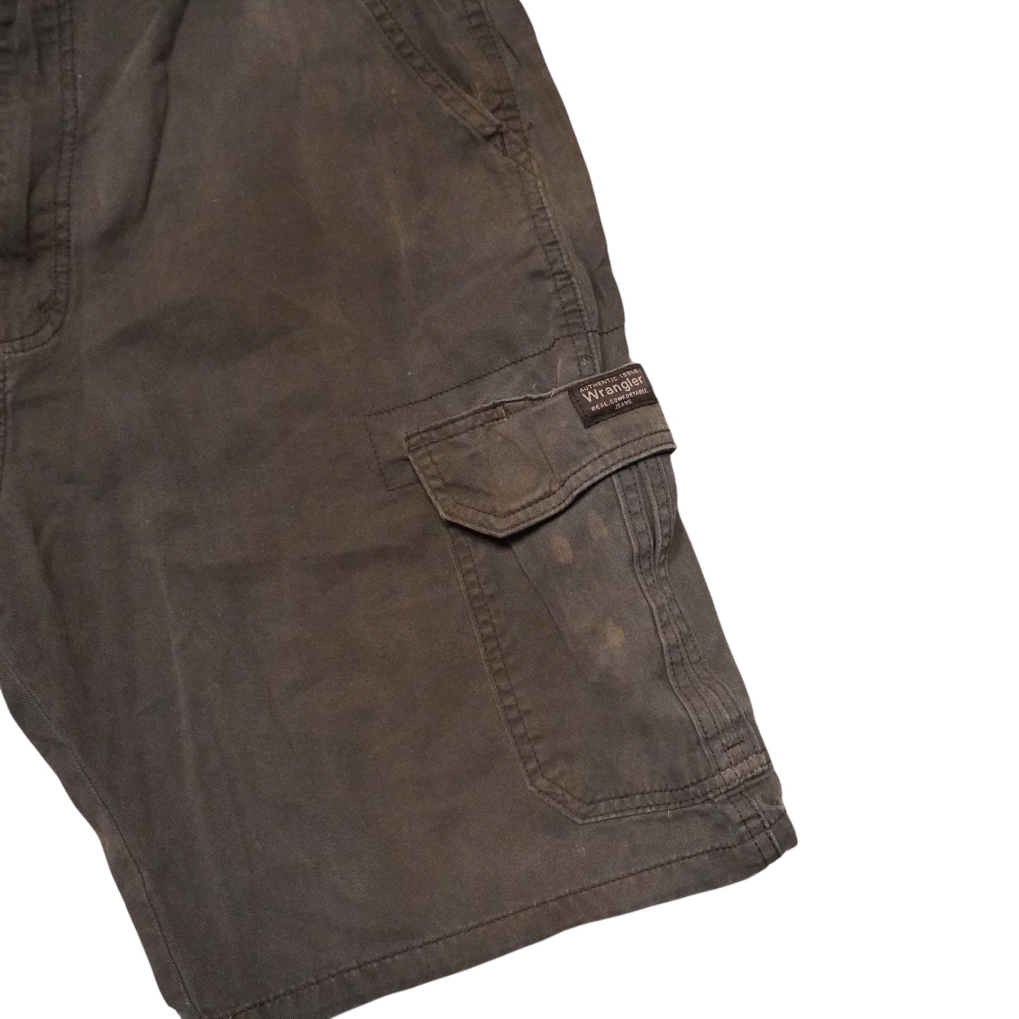 Distressed Wrangler Shorts (W33)