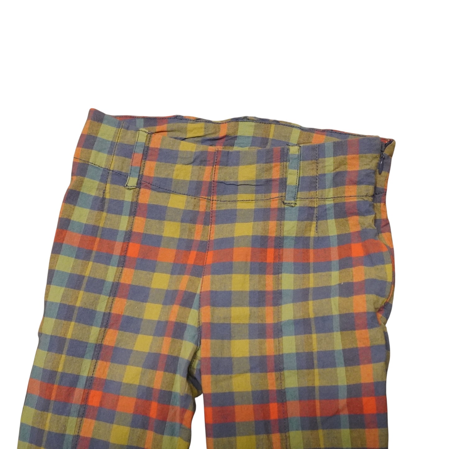 Vintage Free People Plaid Flares (W24xL28)