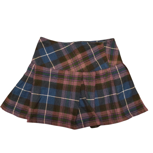 Y2K Plaid Skirt (W26)