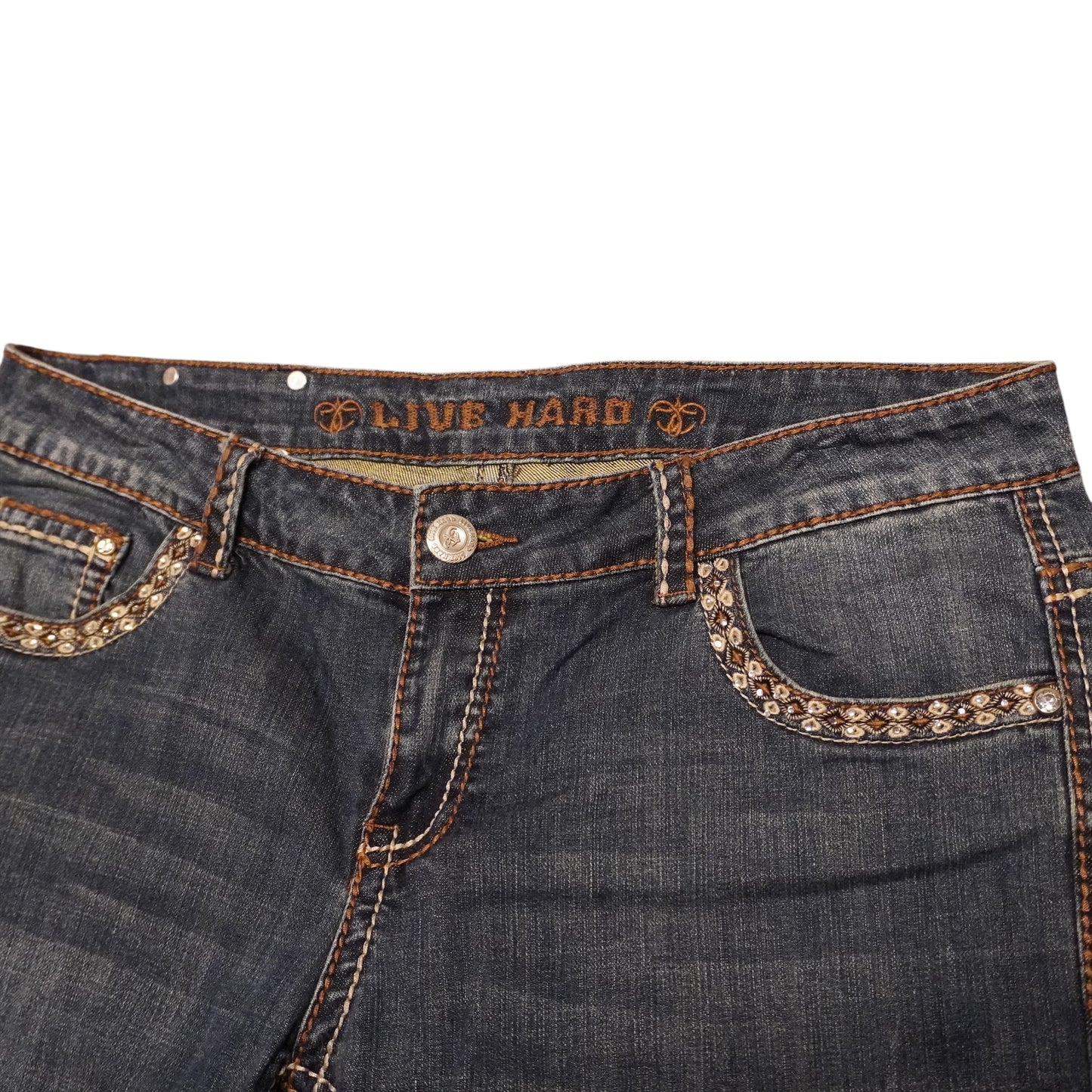 Y2K Live Hard Flared Jeans (W31xL33)