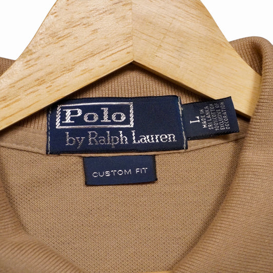 Black on Brown Polo (L)