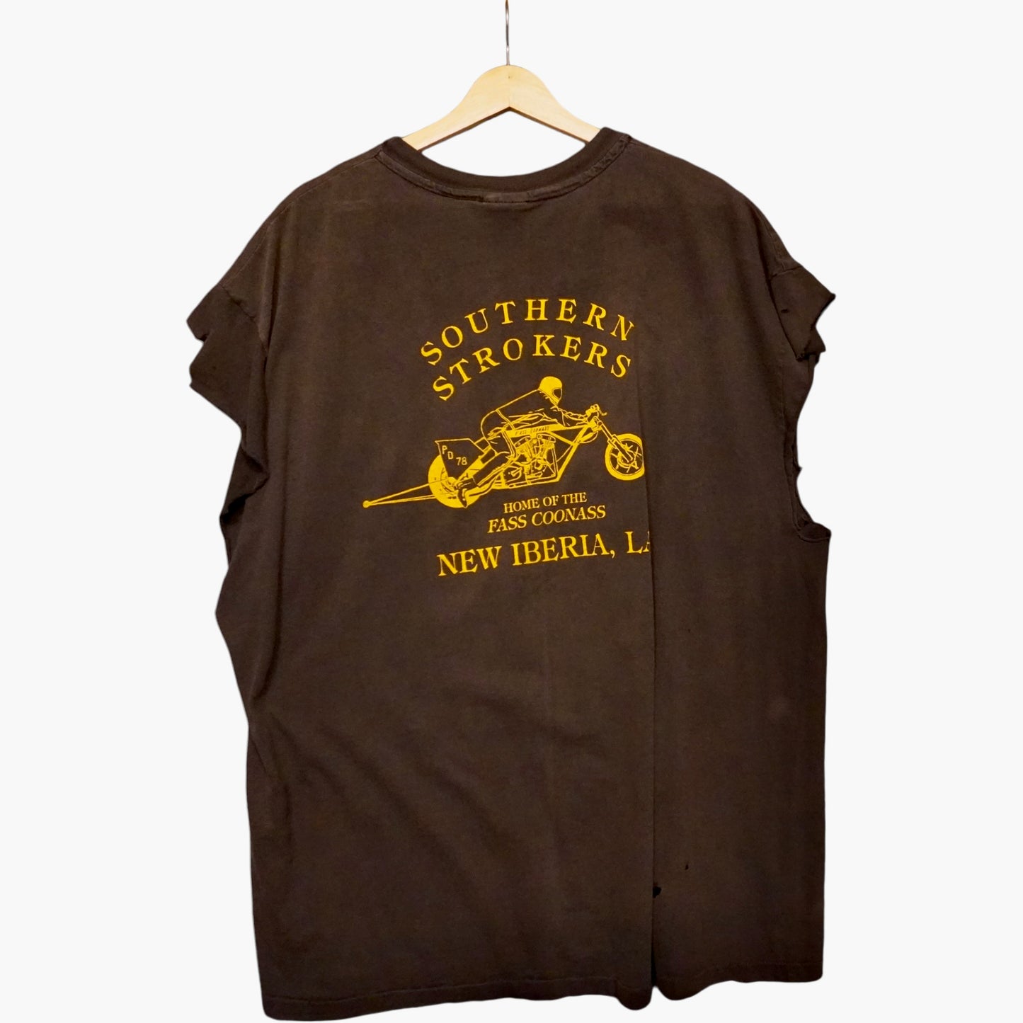 Vintage Chrome Biker Cutoff (2XL)