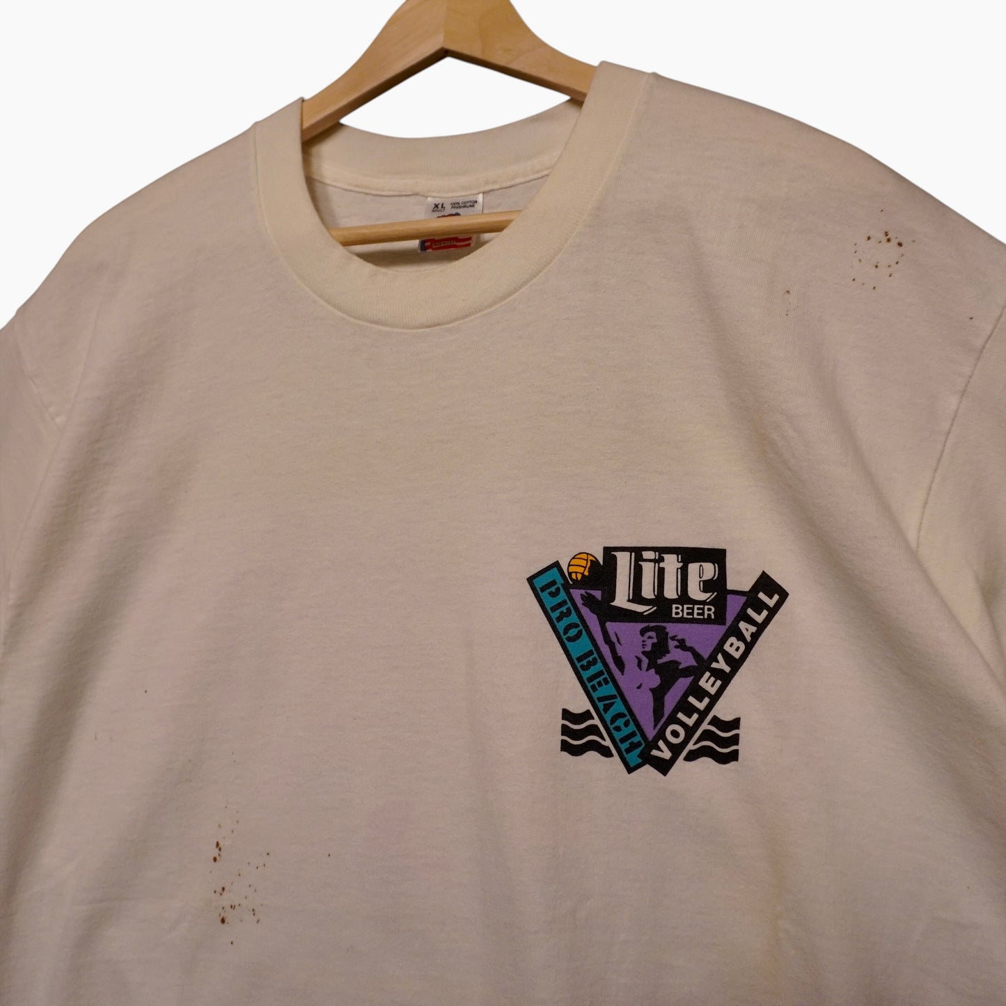 Vintage Miller Lite Volleyball Tee (XL)