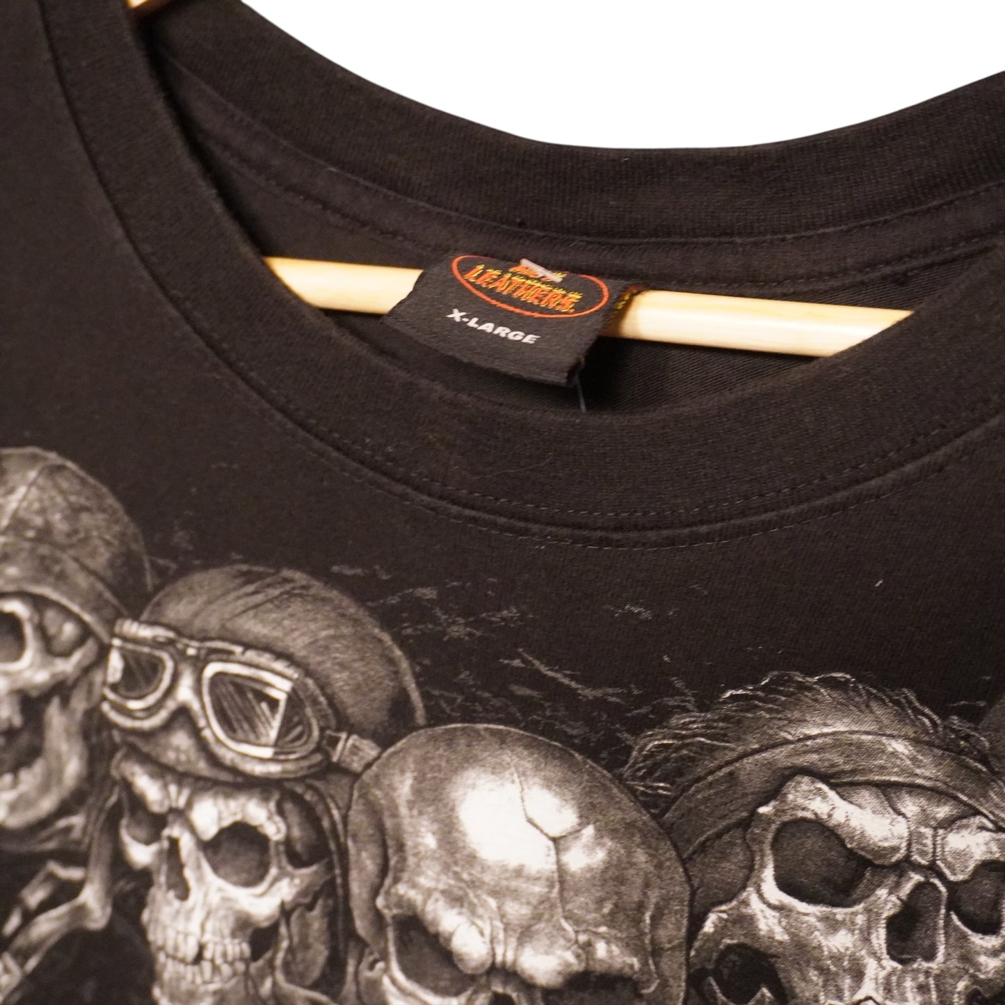 Biker Skull Long-Sleeve Tee (XL)