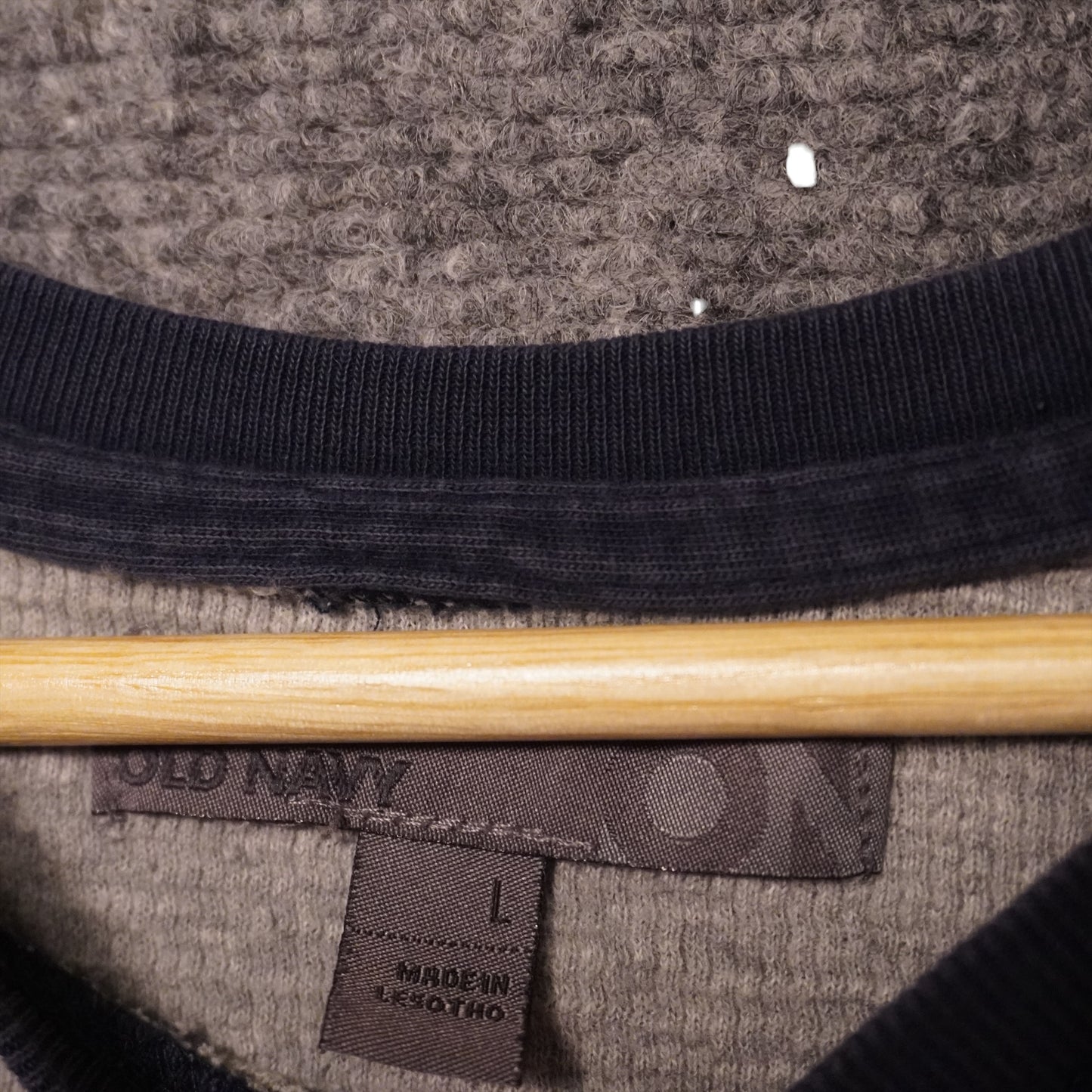 Old Navy Grey/Navy Thermal (L)