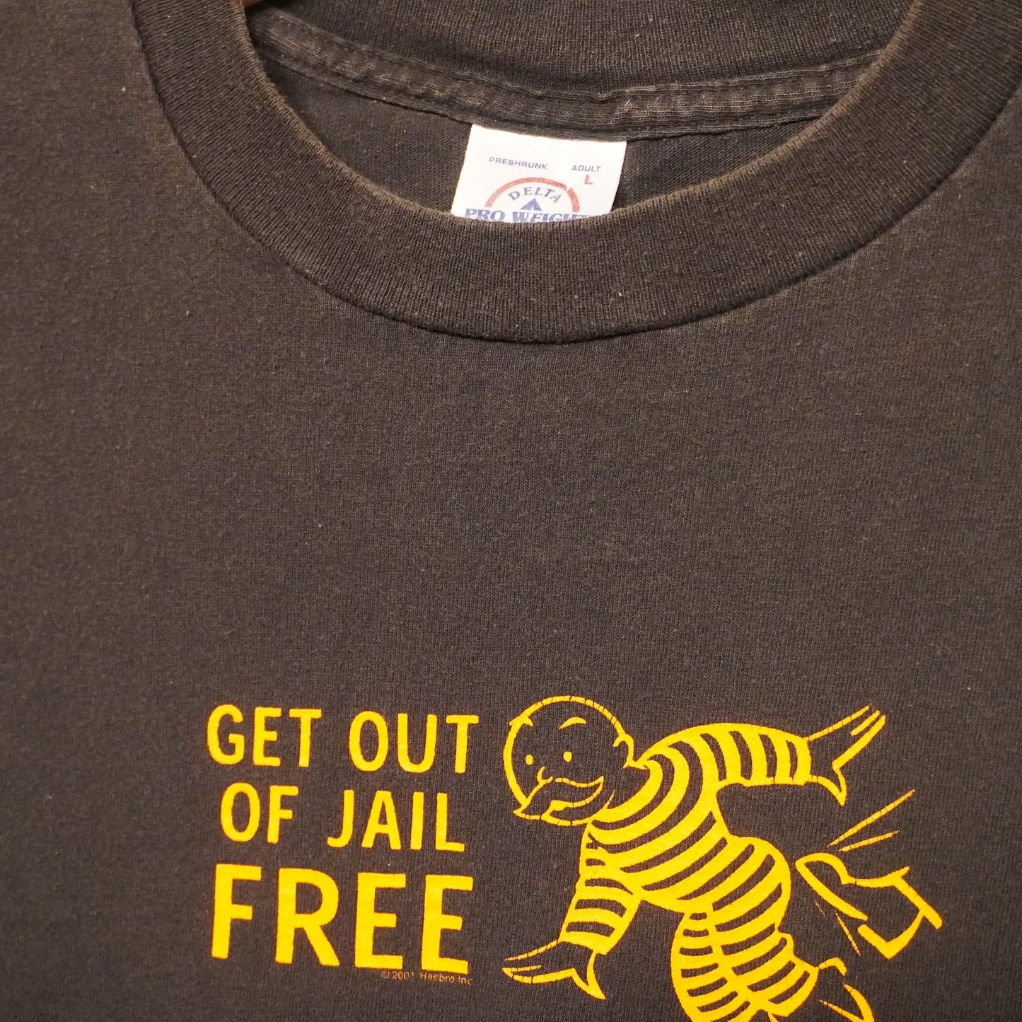 Get Out Of Jail Free Tee (L)