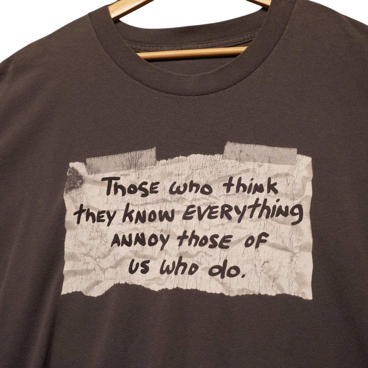 VTG Annoying Script Tee (XL)