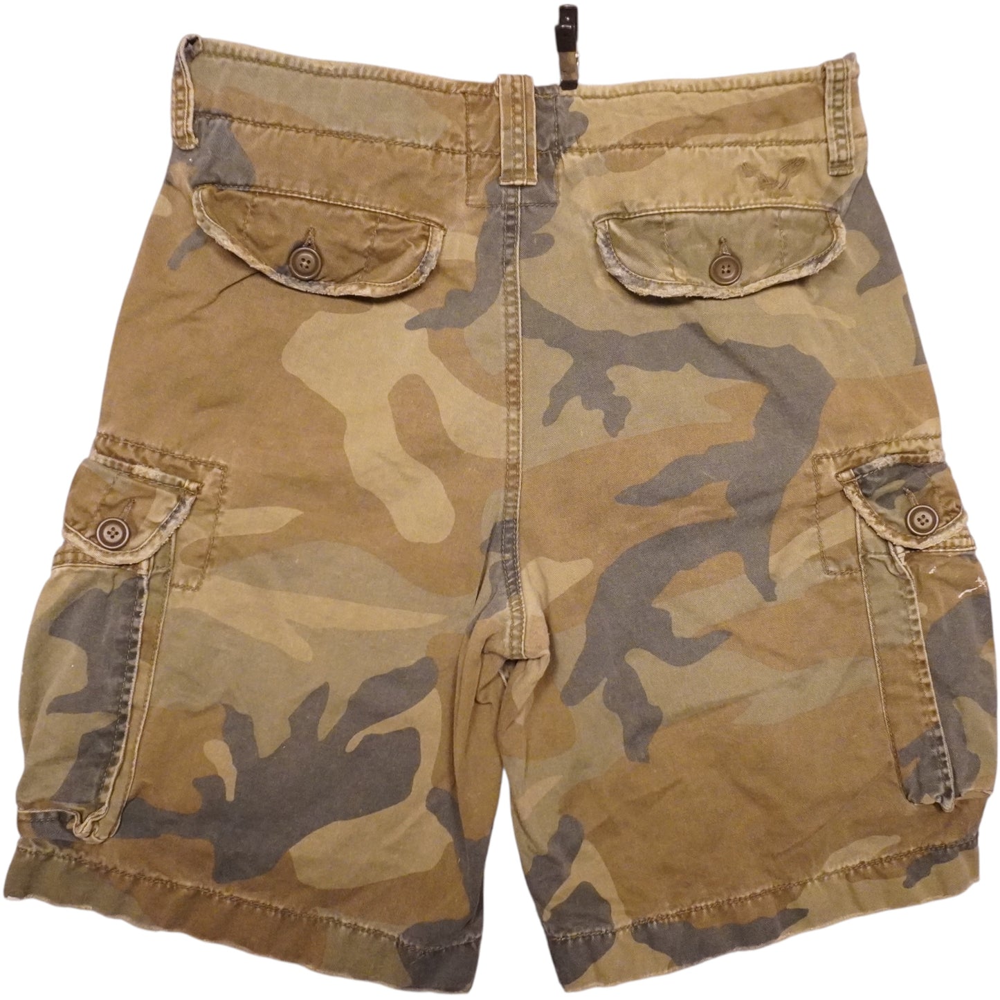 American Eagle Camo Cargo Shorts (33)