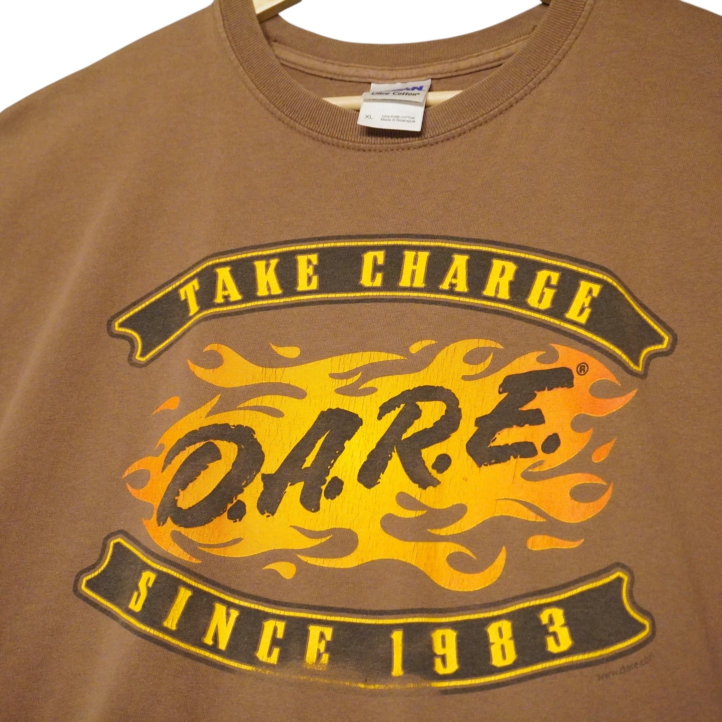 D.A.R.E. Flame Tee (XL)