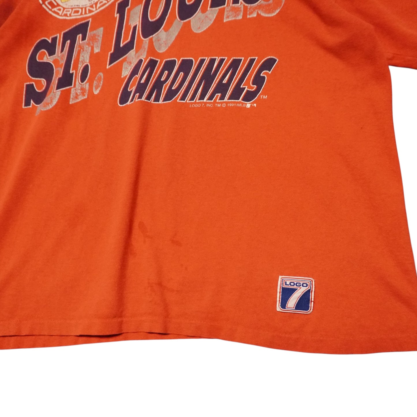 1991 Cardinals Ringer Tee (L)