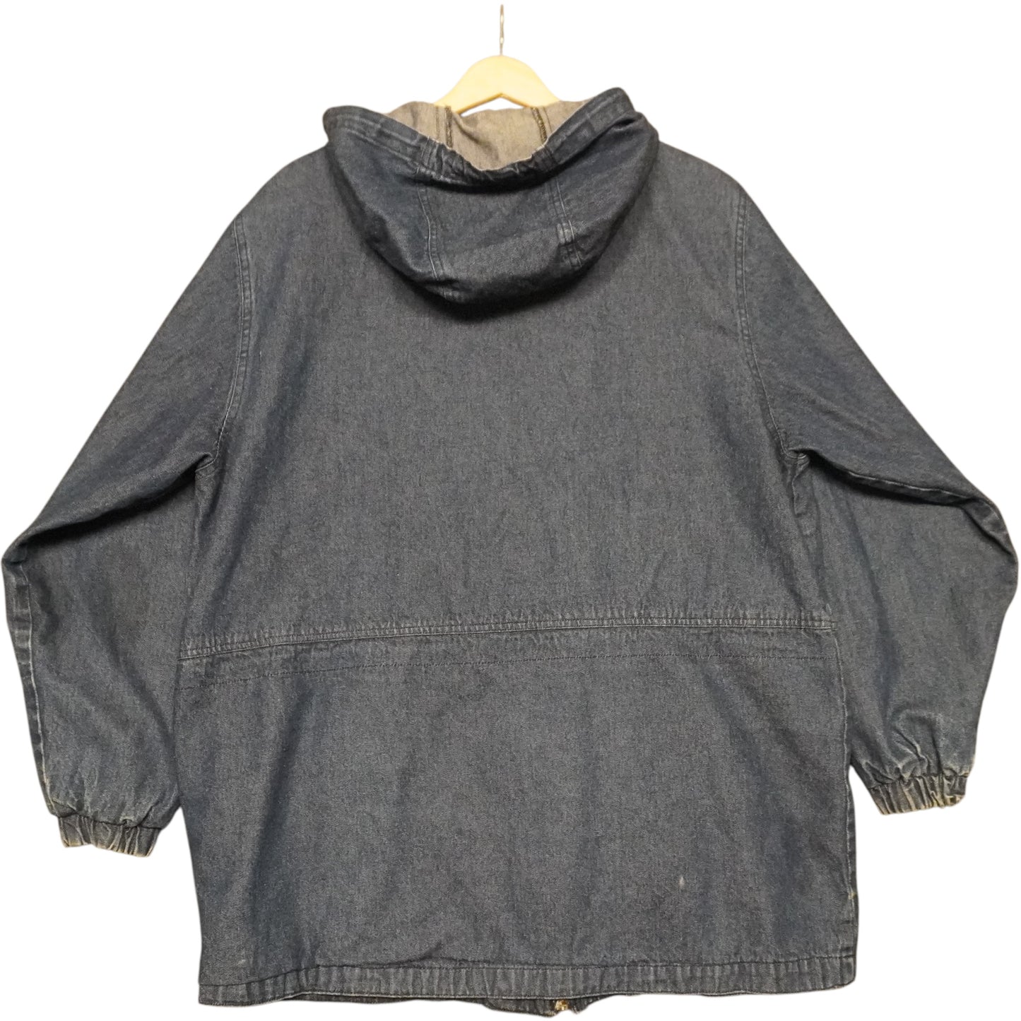 VTG Denim Down Hoodie (L)
