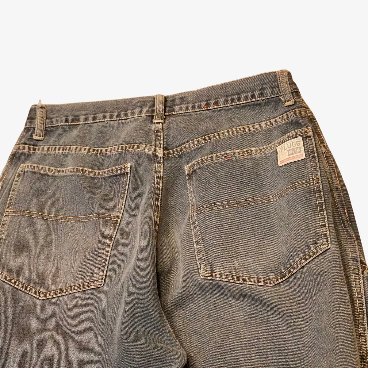 PLUGG Double Knee Jeans (32)