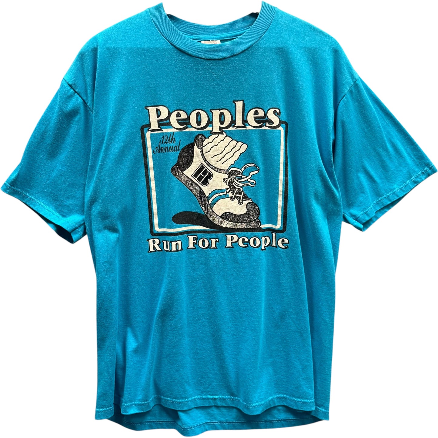 Vintage 90s Running Tee (L/XL)