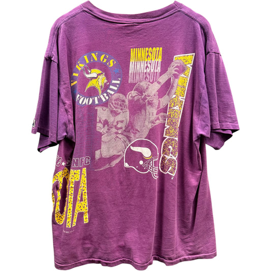 Vintage Logo 7 Vikings Tee (XL)