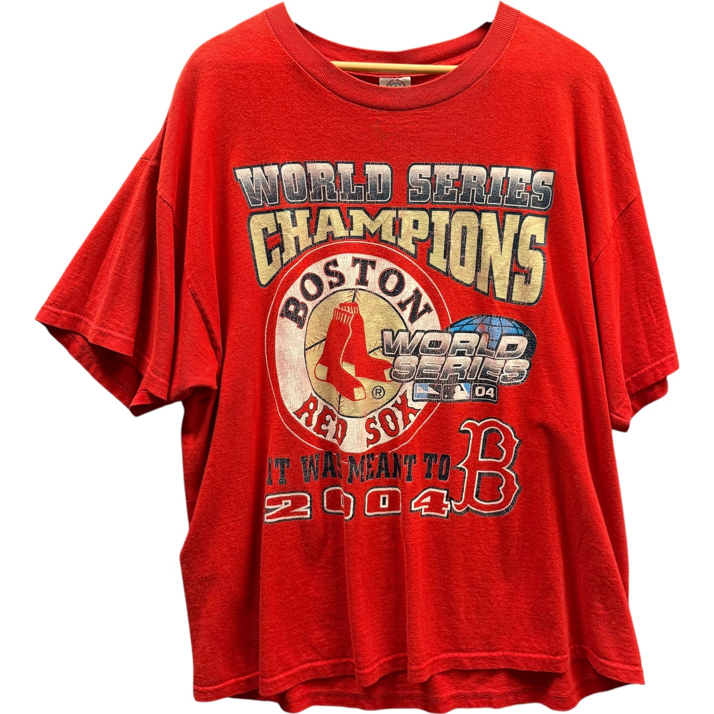 2004 Redsox World Series Tee (XL)
