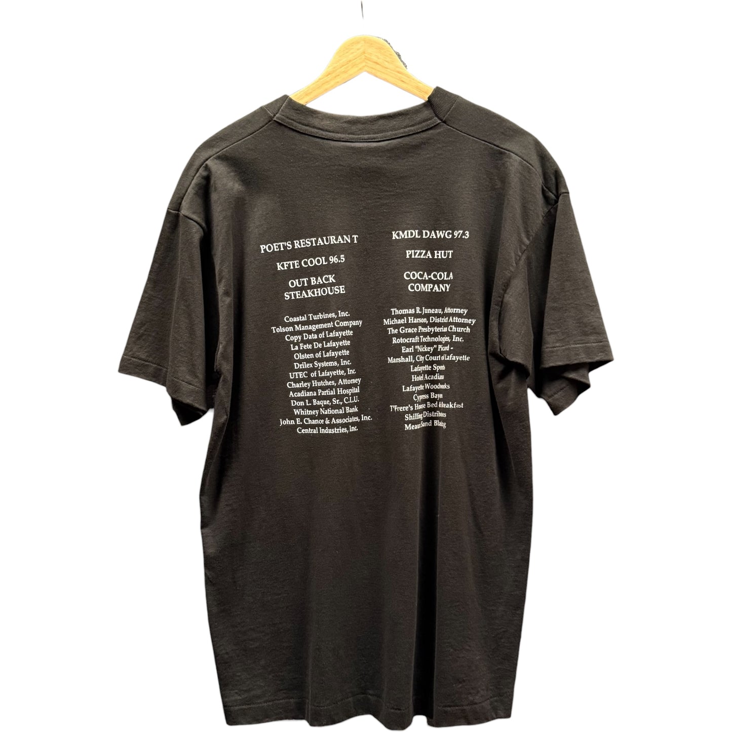 90s Acadiana Biker Tee (L)
