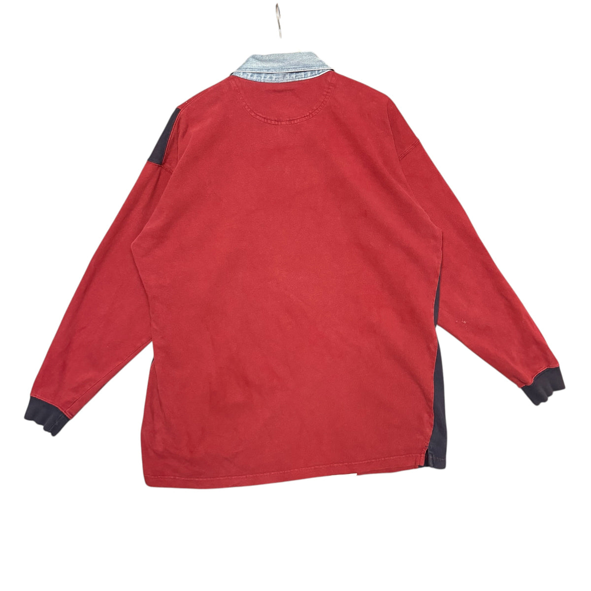 Duckhead Striped L/S Polo (L)