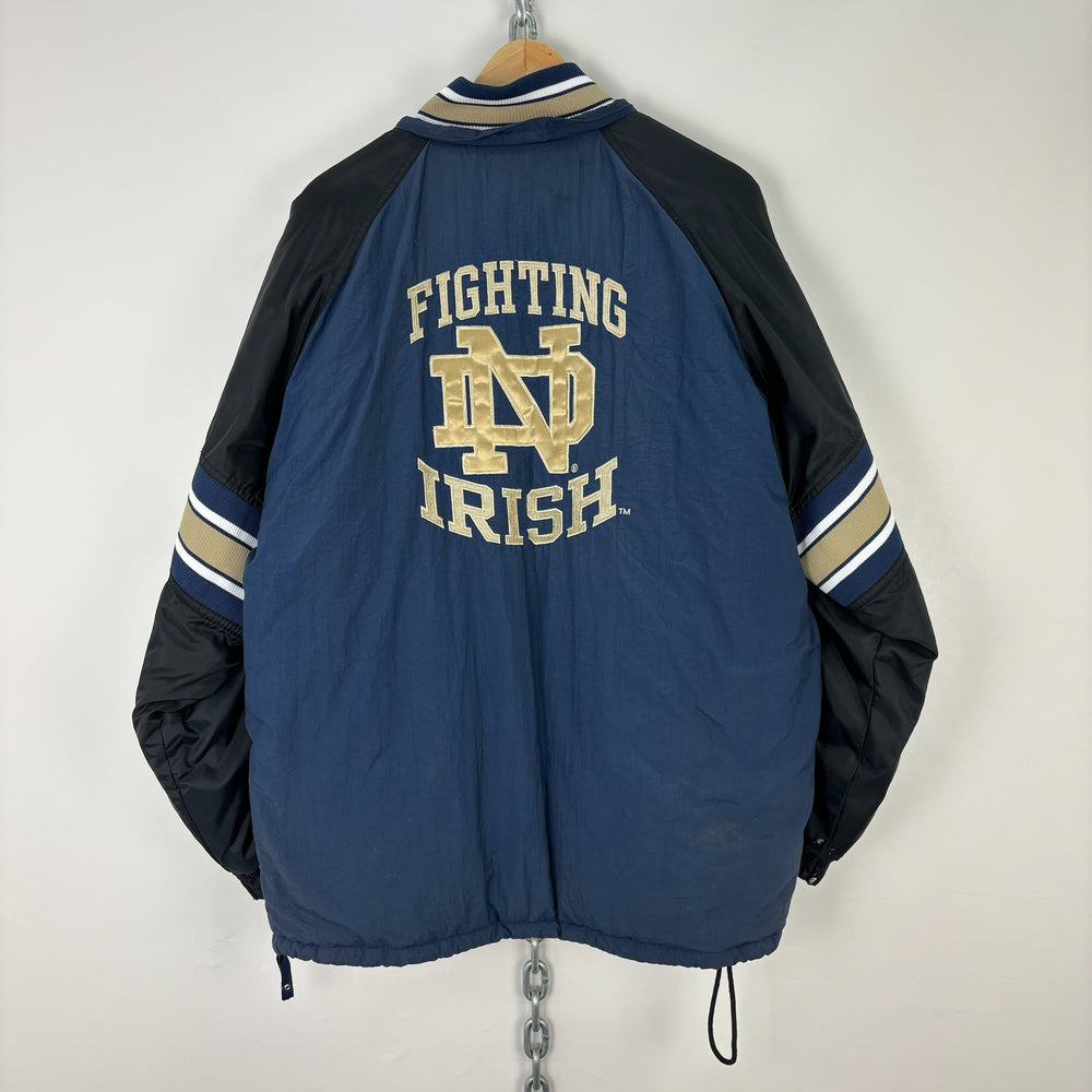 90s Vintage Notre Dame Starter Jacket