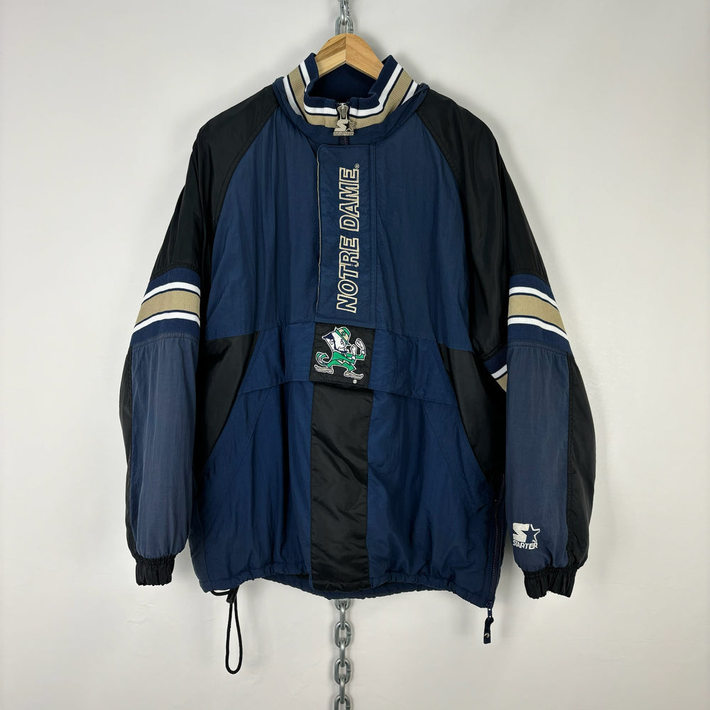 90s Vintage Notre Dame Starter Jacket