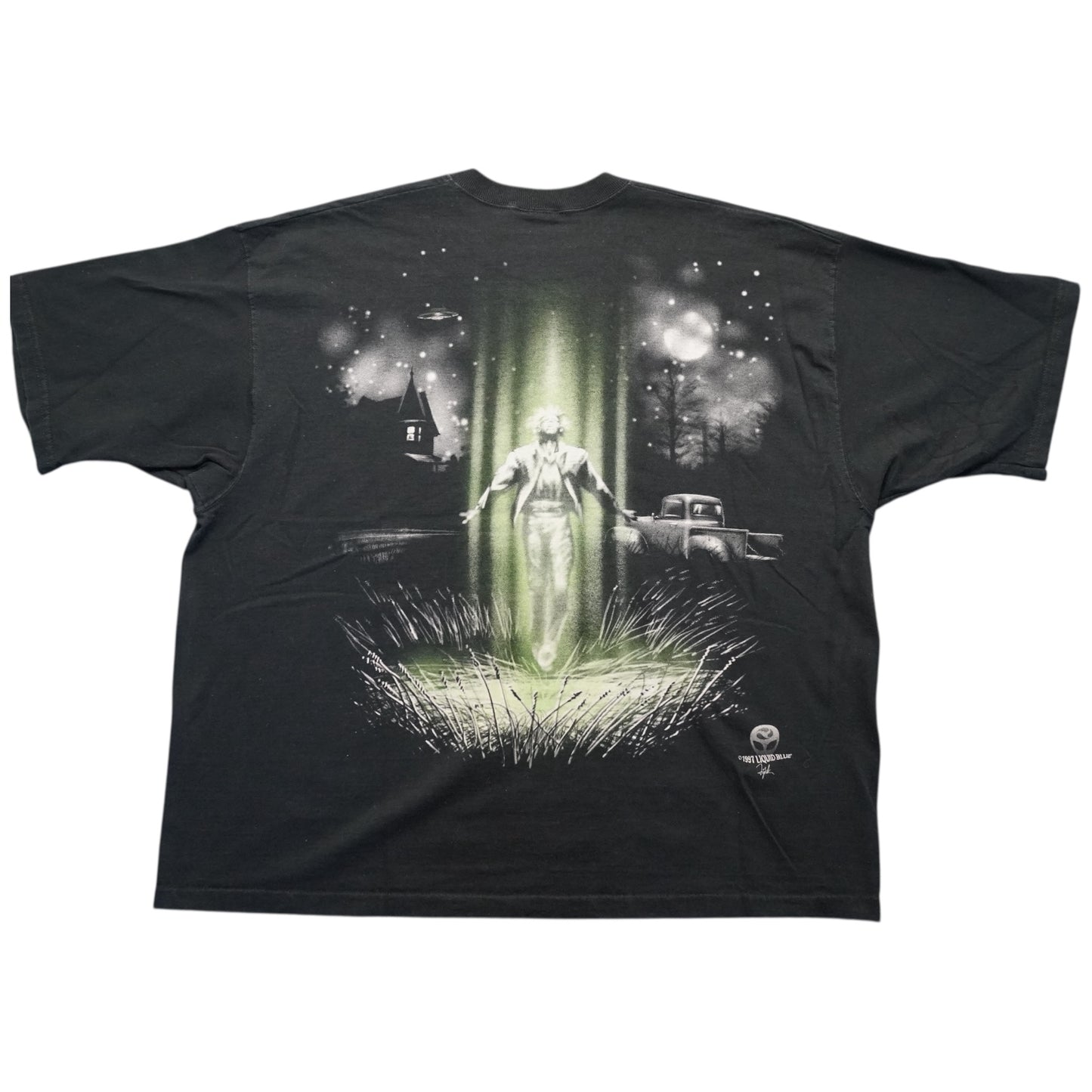 (XL/2XL) 1997 Liquid Blue Alien AOP