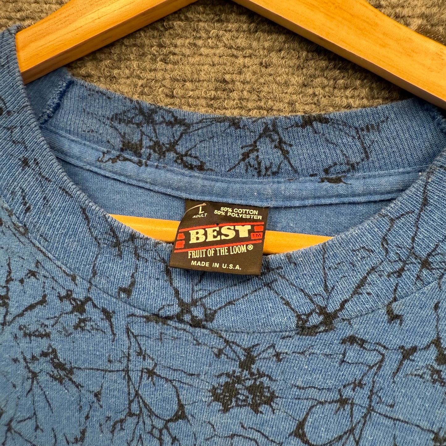 (L) 90s Mississippi Map T-Shirt