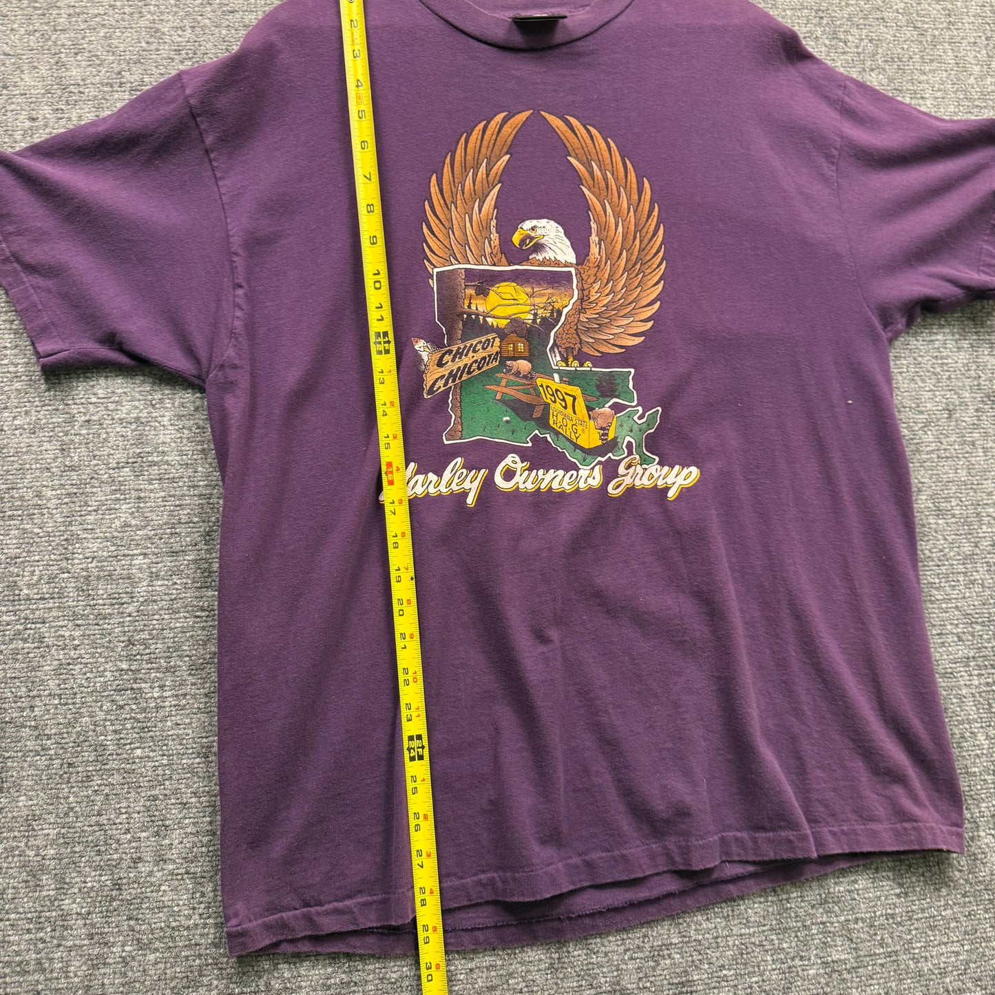 (XL) 1997 Harley Louisiana T-Shirt