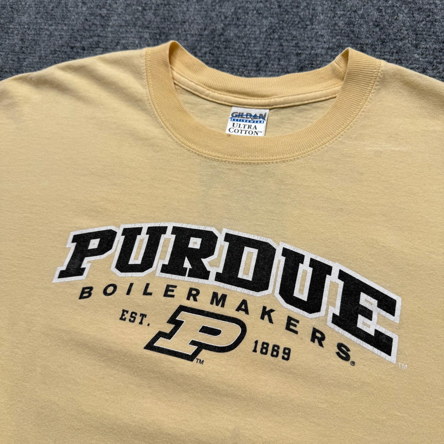(XL) Vintage Purdue Tee