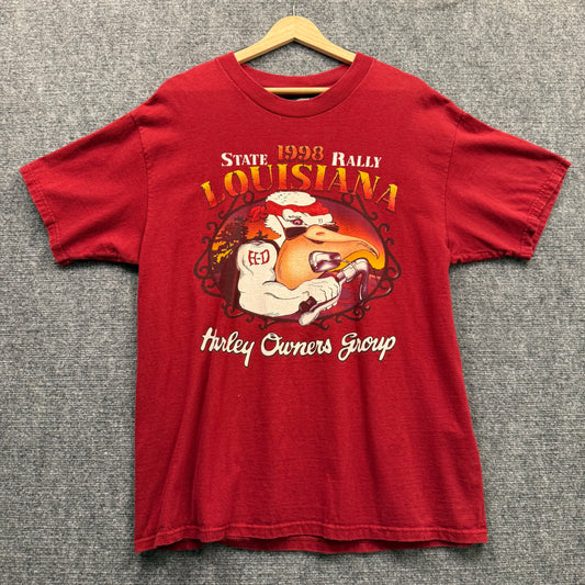 (L) 1998 harley Louisiana T-Shirt