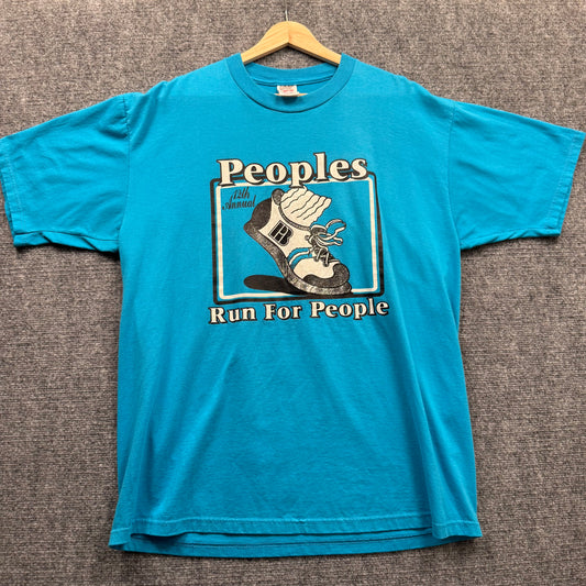 (L/XL) Vintage 90s Running T-Shirt