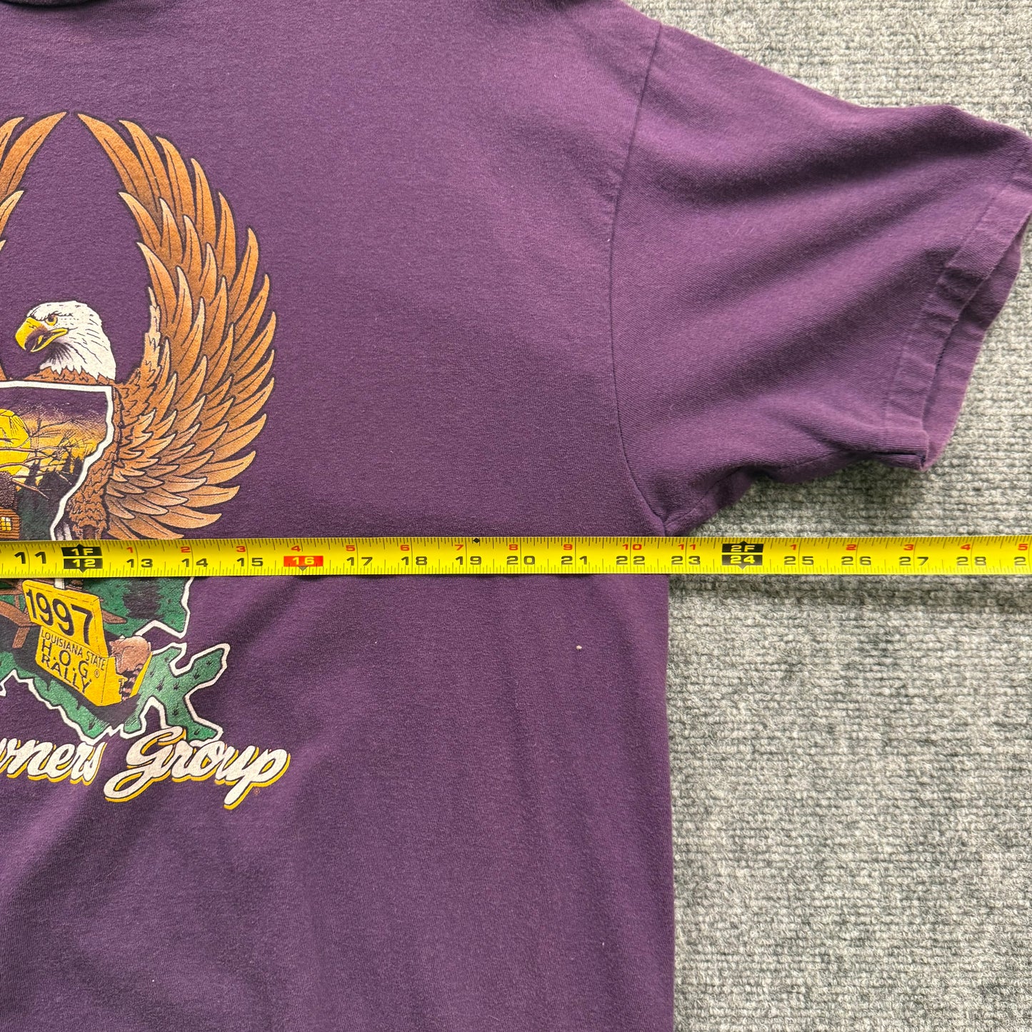 (XL) 1997 Harley Louisiana T-Shirt