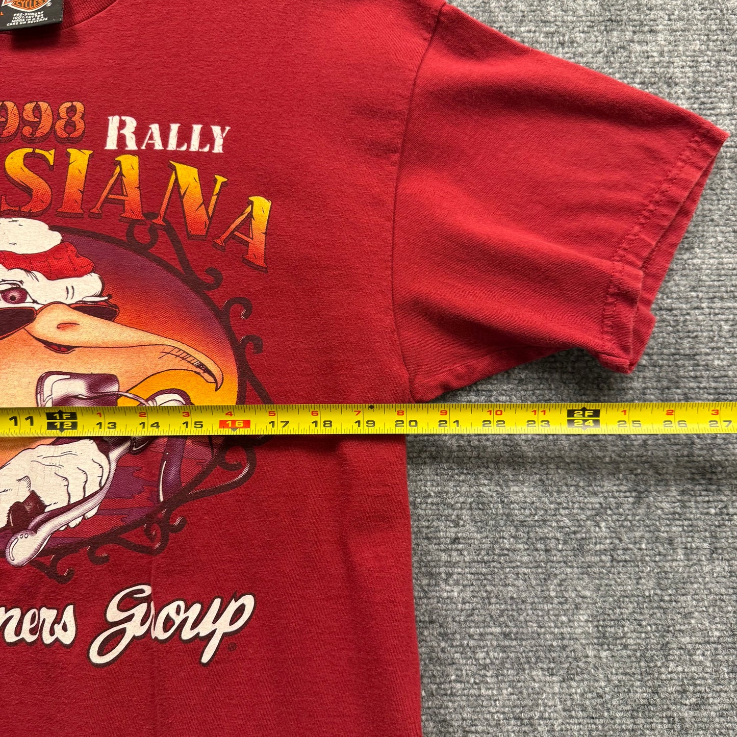 (L) 1998 harley Louisiana T-Shirt